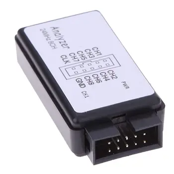 USB Logiko SCM 24MHz 8 Chanl 24M/sekundah Logic Analyzer Razhroščevalnik za ARM FPGA Logic Analyzer Logiko 24M ZL