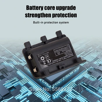 1PCS 2400mAh Prenosne Baterije Z USB Kablom Za XBOX EN Krmilnik Polnjenja za Vgradnjo Batteria Polnilna Backup Baterija