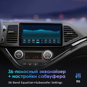 EKIY 2 DIN 9 Inch Android 9.0 Avdio, DVD Predvajalnik Za Toyota Fortuner Hilux 2008-Multimedijski Predvajalnik zaslon Navigacija GPS Radio