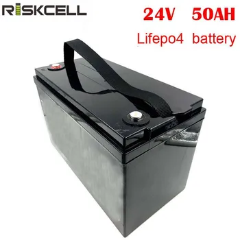 Rerchargeable lifepo4 baterije 24v 50ah litij-železo fosfat baterija za majhne hiše /camping car