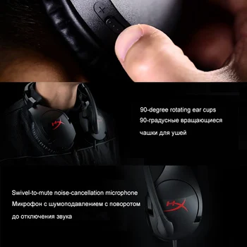 Kingston HyperX Oblak Žaoka Auriculares Mic Slušalke Steelseries Gaming Slušalke z Mikrofonom Za PC PS4 Xbox Mobile