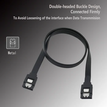 280usd DHL HDD kabel Naravnost 90 Stopinj Sata 3.0 Kabel za Asus MSI Matično ploščo Gigabyte Kabel Sata