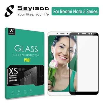 Prvotne Seyisoo 2.5 D 0,3 mm 9H Polno Kritje Zaščitnik Zaslon Kaljeno Steklo Za Xiaomi Redmi Opomba 5 Xiomi Redmi Opomba 5 Pro