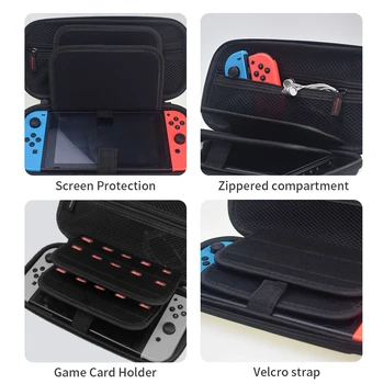 PODATKI ŽABA Za Nintendo Stikalo Primeru Zaščitna Vreča za Shranjevanje Za Nintendo Stikalo NS Konzole Potovanja Nepremočljiva kovčkov