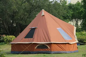 Los javor Indijski kampiranje šotor za 8 osebe, ki na prostem korejski družino yurt šotor eno plast vožnje vložena šotor piramida stolp Mongolija