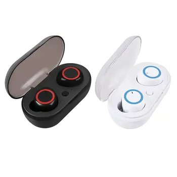 TWS Bluetooth 5.0 Slušalke Stereo Brezžična Čepkov Nepremočljiva Sport Slušalke za Prostoročno Gaming Slušalke z Mikrofon za Telefon
