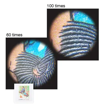 60-100X/ 200-240X Ročni Mikroskop Magnifer Žep Povečevalno Steklo z LED UV za Arheologijo/ Jade Izdelki/ Nakit