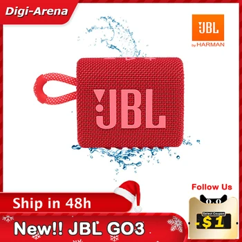 JBL GO2/GO3 Brezžična tehnologija Bluetooth 5.1 Zvočniki Prenosni Nepremočljiva Mini Zvočnik Zunanji Zvočniki Šport Bas Zvok 5 Ur Baterije