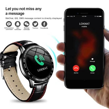 Nove LIGE Pametno Gledati za Moške IP67 Smartwatch Srčnega utripa, števec korakov za Android IOS Športna fitnes tracker Pametna Zapestnica