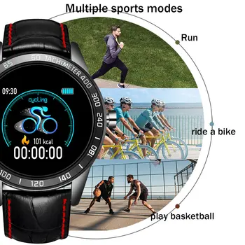 Nove LIGE Pametno Gledati za Moške IP67 Smartwatch Srčnega utripa, števec korakov za Android IOS Športna fitnes tracker Pametna Zapestnica