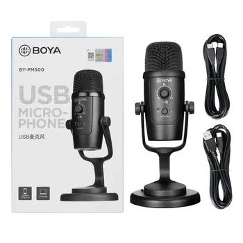 PM500 USB Mikrofon, Računalnik, Hladilnik PC Gaming Mic za Pretakanje Podcasting Vokalno Snemanje za Prenosni računalnik iMac Namizja Windows