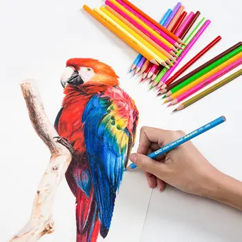Vodi Topen Barvni Svinčniki Nastavite Poklicni Umetnik Slikarstvo Risal Akvarel Svinčnik Za Otroke Ustvarjalce