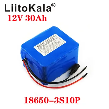 LiitoKala 12V 20ah 30ah 40ah 11.1 Proti 12,6 V litij-ionske baterije Za inverter rudar Kile svetilke Solarne ulične luči