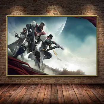 HD Destiny 2 Igra Oljna slika na Platnu Plakatov in Fotografij Cuadros Wall Art Slike Za Dnevni Sobi Doma Dekor