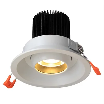 AisilanAdjustable LED vgradni downlight, Anti glare spot luči vgrajeno za dnevna soba spalnica kuhinja AC85-260V 7W 12W