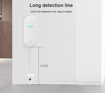 2020 Tuya wifi puščanje alarm vode flood detector pametni dom alarm prekoračitev in polno vode daljinski alarm Google pomočnik Alexa