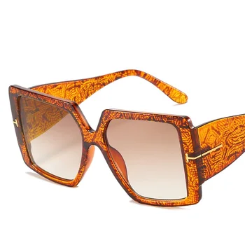 Novo Prevelik Kvadratnih Vintage sončna Očala Design Ženske 2021 Modna sončna Očala Odtenki UV400 Moških Luksuzne blagovne Znamke Moški Ženska Očala