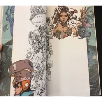 Kim Jung Gi + Terada Katsuya ilustracije Zbirka Knjiga Kim Jung-Gi Dela Skica Rokopis črtna Risba Knjiga