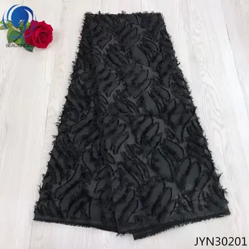 BEAUTIFICAL Afriške čipke tkanine vroče prodati čipke tkanine francoski čipke poceni cene, Šifon tkanine za poroko 5 metrov/veliko JYN302