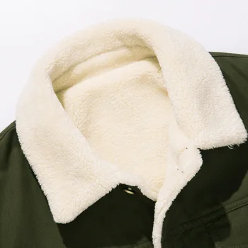 Padec ladijskega prometa moške zimske jakne in plašči runo taktično toplo outwear suknji ABZ94