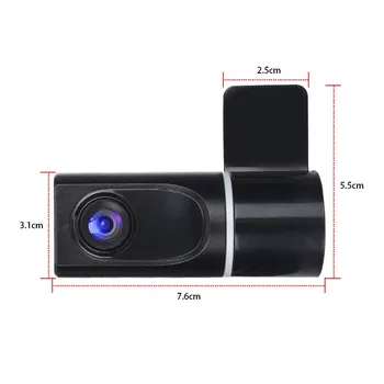 1080P HD Android USB Avto DVR Kamera Z ADAS Funkcijo Snemalnika Videa Za Avto 360 Rotacijski Avto Elektronska Pribor, Armatura Cam