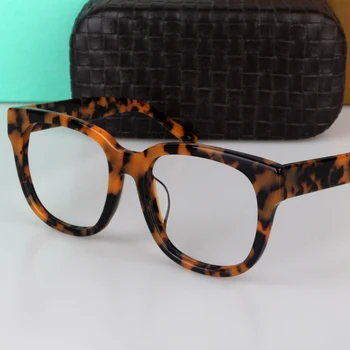 Zerosun blagovne Znamke Očala Okvir Moški Ženske Italija Letnik Očala za Optična Očala Črna Očala Tortoise Retro Ponaredek Moda