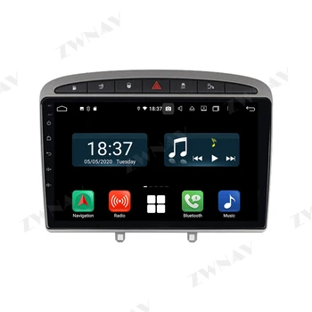 Carplay Android 10.0 zaslon Avto Multimedijski Predvajalnik DVD-jev za Peugeot 308 308SW 408 GPS Navigacija Auto Radio Audio Stereo Vodja enote