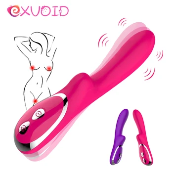 EXVOID Močan Vibrator, Vibrator Čarobno Palico, Vibratorji za Žensko, G-spot Massager Sex Igrače za Ženske Klitoris Stimulator Silikona