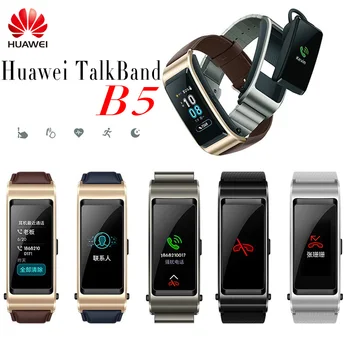 Huawei TalkBand B5 Govori Band B5 Bluetooth Smart Zapestnica Fitnes Nosljivi Šport Združljivo Pametno Mobilno Napravo Zapestnice