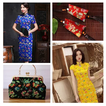 Kitajski Brocade žakarske tkanine, tkanine za obleko šivalni material tkanina za cheongsam