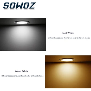 Razsvetljave v zaprtih prostorih LED Downlight, WiFi smart 5W 7W 9W RGB Zatemnitev Krog Spot Luči AC110-240V led dekorativne svetilke Stropne luči