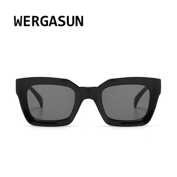 WERGASUN 2020 Mačka Oči Vintage sončna Očala Ženske Modni Kvadratnih sončna Očala Seksi Dame Eyewears UV400 Očala Očala