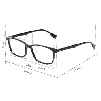 Reven Jate 1103 Optični Acetat Očala Okvir za Moške Očala na Recept Očala Polni Platišča