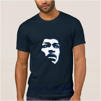 Anlarach osebno Smešno Priložnostne jimi t shirt za moške 2017 Grafični Hendrix Meglica Bela moška t-shirt Slike tee majica