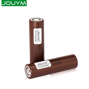 JOUYM HG2 18650 Baterijo 3000mAh 18650HG2 3,6 V 30A 18650 Visoko-trenutne Power Razrešnice Li-ion Baterija za Polnjenje