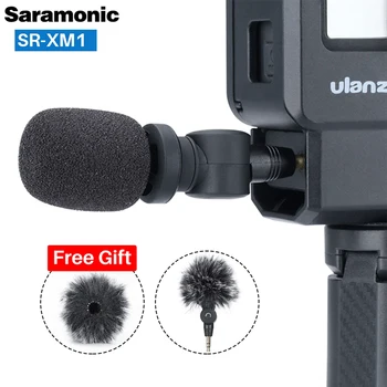 Saramonic SR-XM1 GoPro Vlog Setup Brezžični Video Mikrofon Ulanzi V2 Hladno Čevelj Ohišje Ohišje za GoPro Hero 9 8 7 6 Osmo Žep
