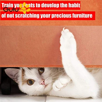 Hišne Mačke, Psi Lepilo Preprečevanje Prask Trak Scratchers Za Varovanje Sluha Zvitkih Pohištvo Anti-Scratch Kavč Jasno, Nalepke Orodja
