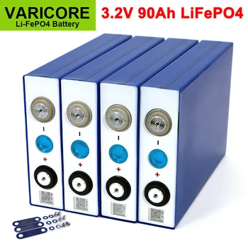 VariCore 3.2 V 90Ah LiFePO4 baterije lahko tvorijo 12V baterija Litij-železo phospha 90000mAh Lahko Čoln baterije, Električni avtomobil