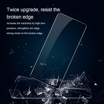 NILLKIN Screen Protector Stekla Film Za Xiaomi Poco X3 NFC XD CP+MAX Polno Zajetje Kaljeno Steklo Anti-fingerprint