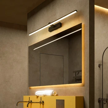 Sodobni LED Ogledalo Luči 0,4 M~1,2 M stenske svetilke, Kopalnica, spalnica vzglavja steno rov lampe deco Anti-fog espelho banheiro