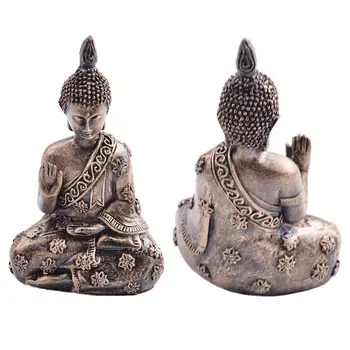 Smole Kip Bude Smolo Vrt Buda Retro Kip Bude, Meditacije Kip Bude, Vrtni Okras Indija Sakyamuni Figur