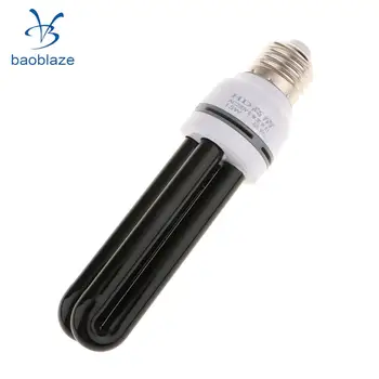 Baoblaze 220V UV Blacklight Fluorescentno Žareče CFL Sijalka Žarnica Stranka Učinek Žarnice E27