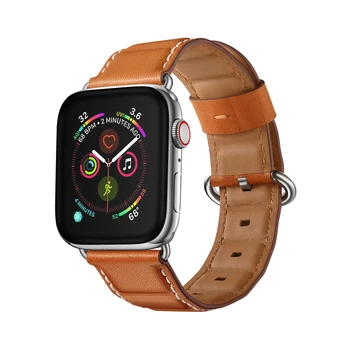 Pravega Usnja trak za apple watch band 42mm 38 mm 44 mm 40 mm zapestnica visoke kakovosti watchband za iwatch pasu 6/5/4/SE/3/2