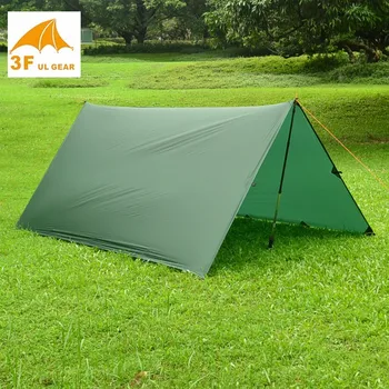 3F ul Prestavi 510g 3*3 metrov 15d najlon silikonski premaz visoke kakovosti na prostem caming šotor tarp Ultralahkih sonce zavetje tenda