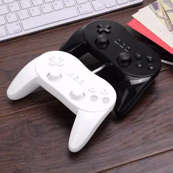 Retro NS Žično Krmilnik za igre na Srečo Daljinsko Pro Gamepad Klasičnih Joypad Za Nintend Wii Druge generacije Palčko Blazinice
