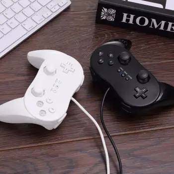 Retro NS Žično Krmilnik za igre na Srečo Daljinsko Pro Gamepad Klasičnih Joypad Za Nintend Wii Druge generacije Palčko Blazinice