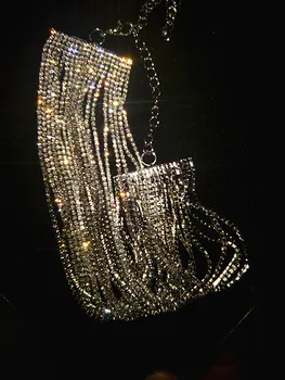 Sijoče večplastne zlato nosorogovo choker ogrlica za ženske luksuznih modnih kristalno izjavo ogrlica ovratnik nakit