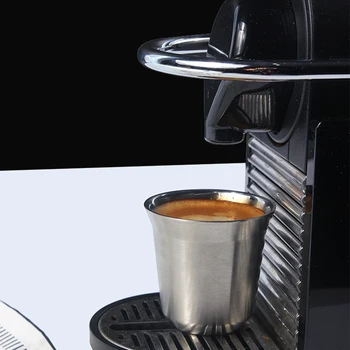 Espresso Skodelice 80ml 160 ml Sklop 2 ,iz Nerjavnega Jekla Espresso Skodelice Nastavite, Izolirana, Čaj, Kava, Skodelice Dvojno Steno Skodelice pomivalnem stroju