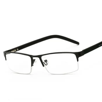 Moški Ženske Novo Branje Očala +1.0 +1.5 +2.0 +2.5 +3.0 +3.5 +4.0 Lakiranje Kovin Pol Okvir Povečevalna Očala