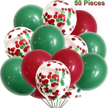 50pcs črna/rdeča počitnice balon nastavite noč Čarovnic, Božič balon dekoracijo počitnice plesno zabavo dekoracijo nastavite kombinacija